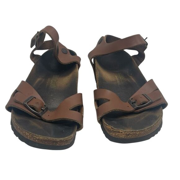 Birkenstock Rio Birko-Flor Brown Sandals Size 7.5 US / 38 - Picture 8 of 15